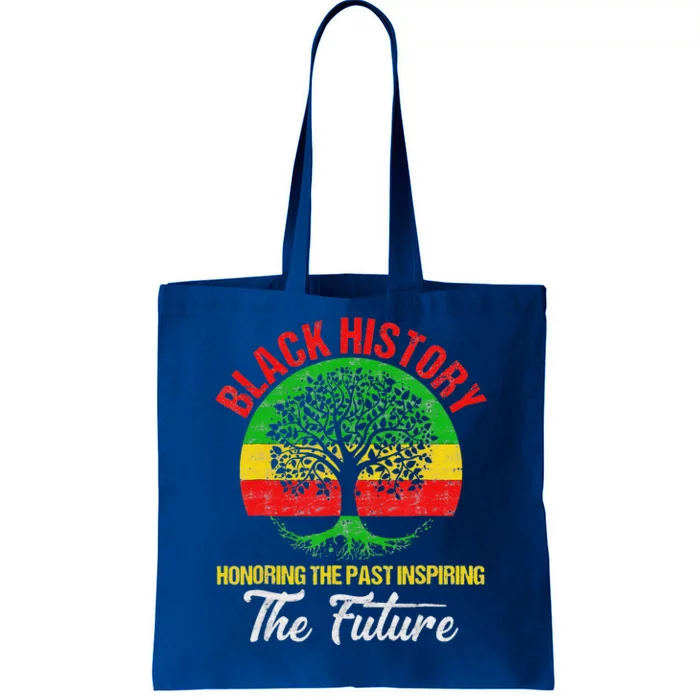 Honoring Past Inspiring Future Black History Month Tote Bag