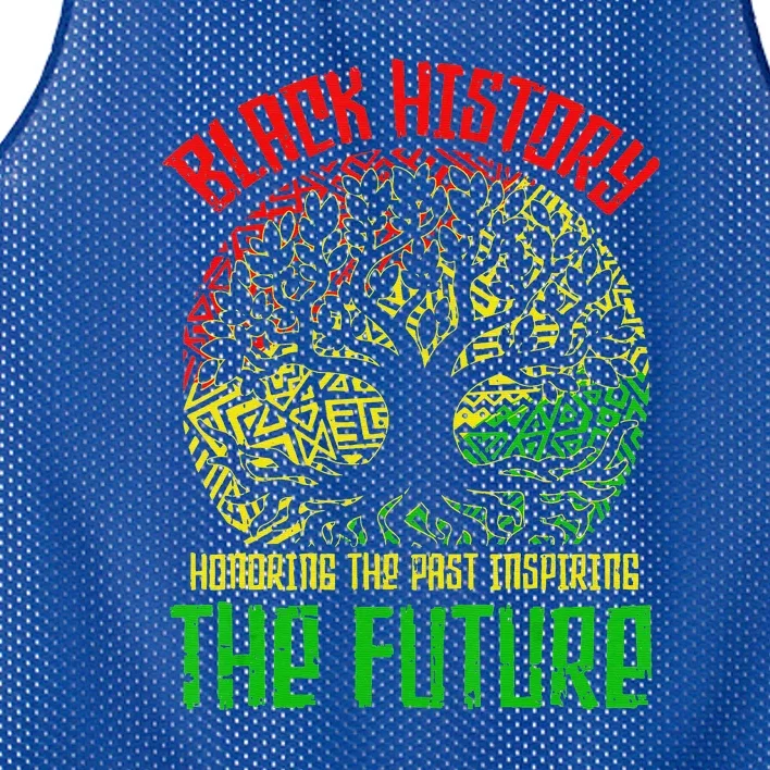 Honoring Past Inspiring Future Black History Month Mesh Reversible Basketball Jersey Tank