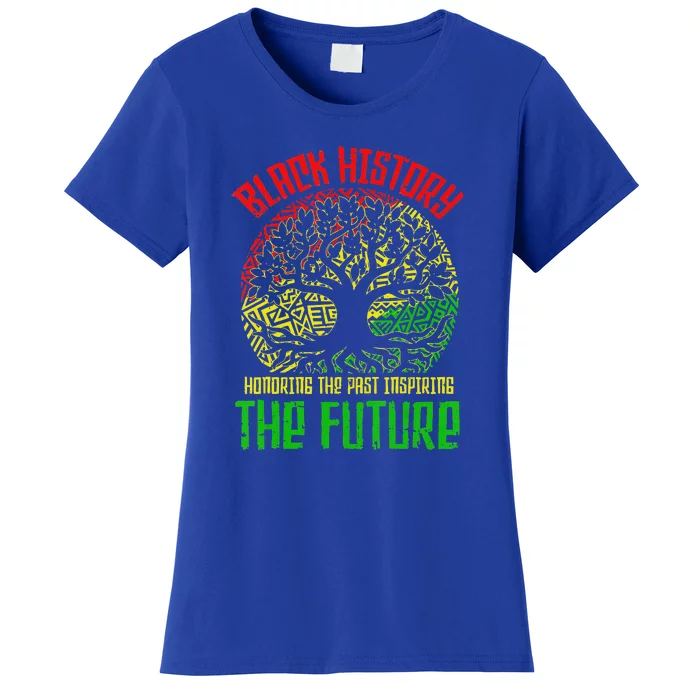 Honoring Past Inspiring Future Black History Month Women's T-Shirt