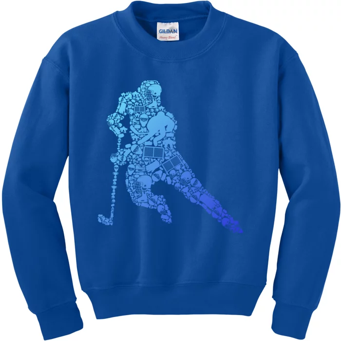 Hockey Player Ice Hockey Great Gift Kids Sweatshirt