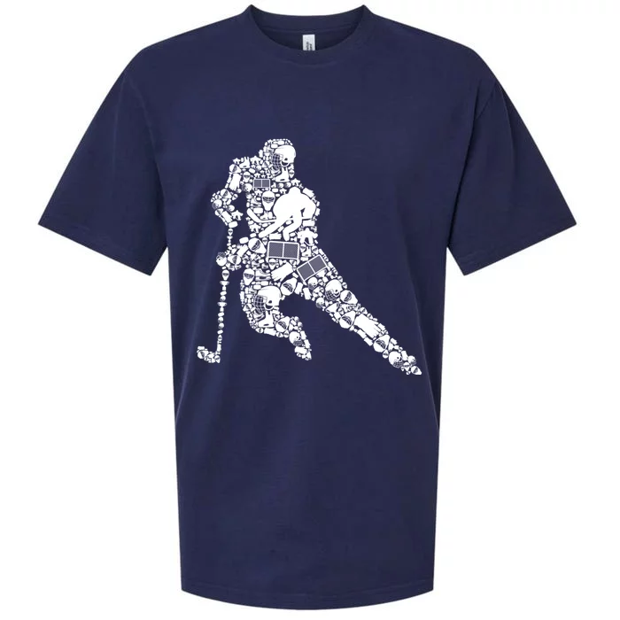 Hockey Player Ice Hockey Great Gift Sueded Cloud Jersey T-Shirt