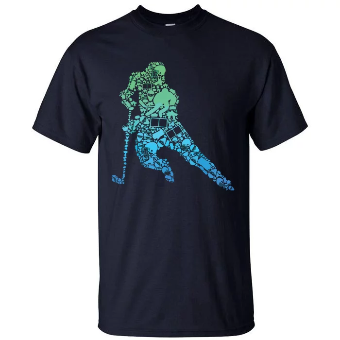 Hockey Player Ice Hockey Tall T-Shirt