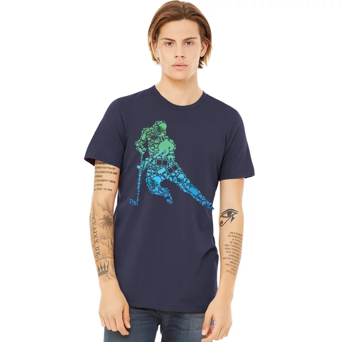 Hockey Player Ice Hockey Premium T-Shirt