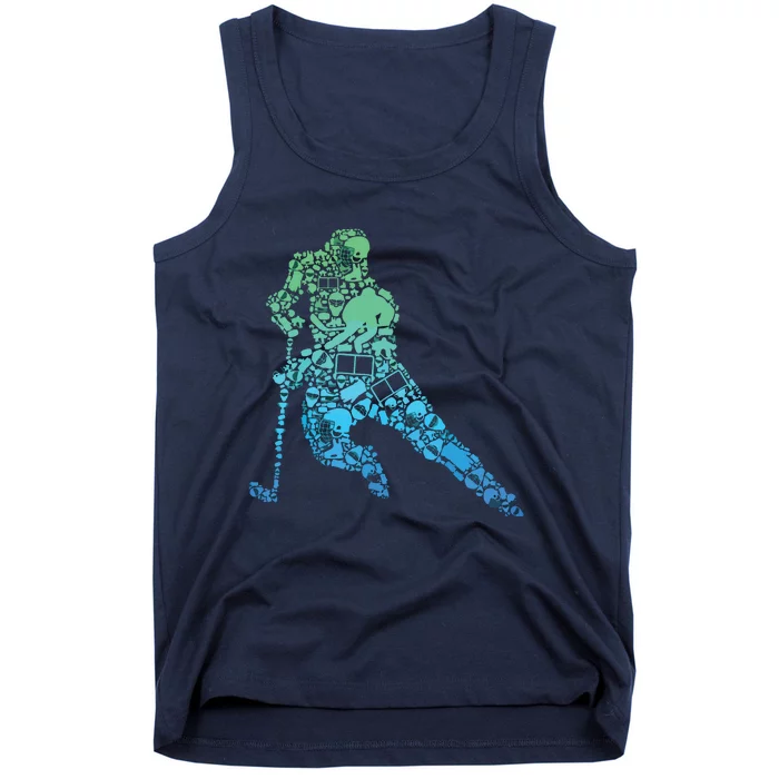 Hockey Player Ice Hockey Tank Top