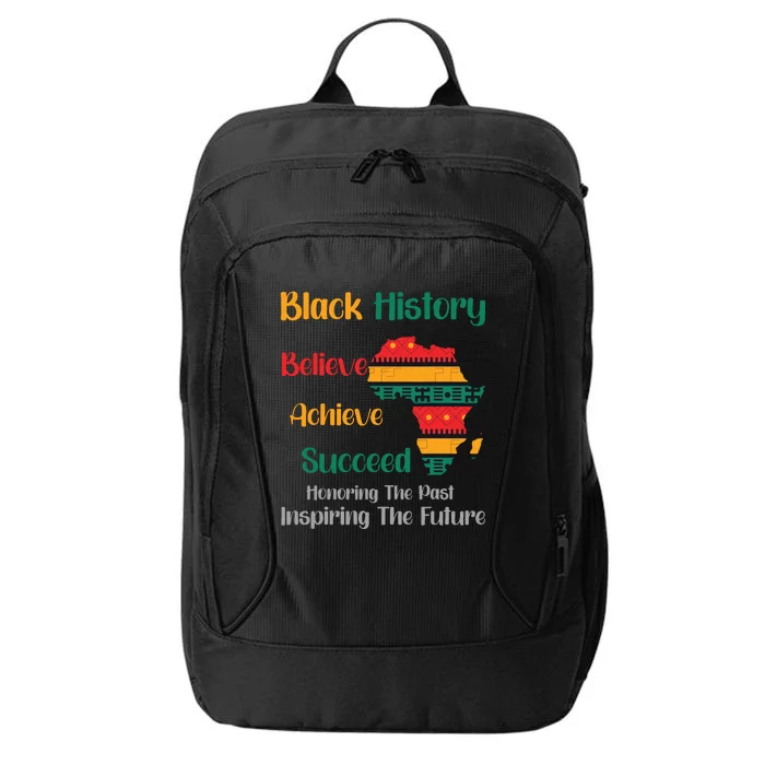 Honoring Past Inspiring Future Black History Month City Backpack