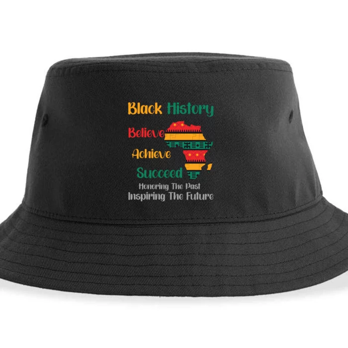 Honoring Past Inspiring Future Black History Month Sustainable Bucket Hat