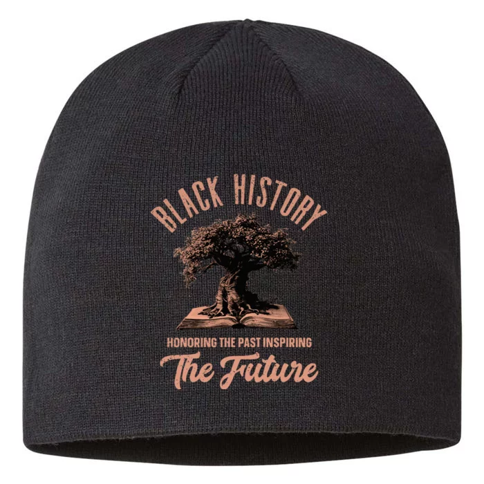 Honoring Past Inspiring Future Black History Month 8 1/2in Sustainable Knit Beanie