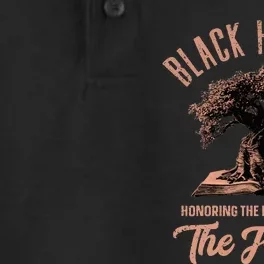 Honoring Past Inspiring Future Black History Month Dry Zone Grid Performance Polo