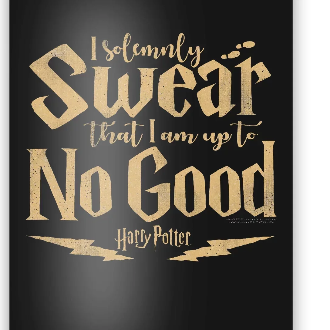 H.A.R.R.Y Potter I Am Up To No Good Poster