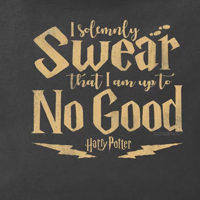 H.A.R.R.Y Potter I Am Up To No Good Zip Tote Bag