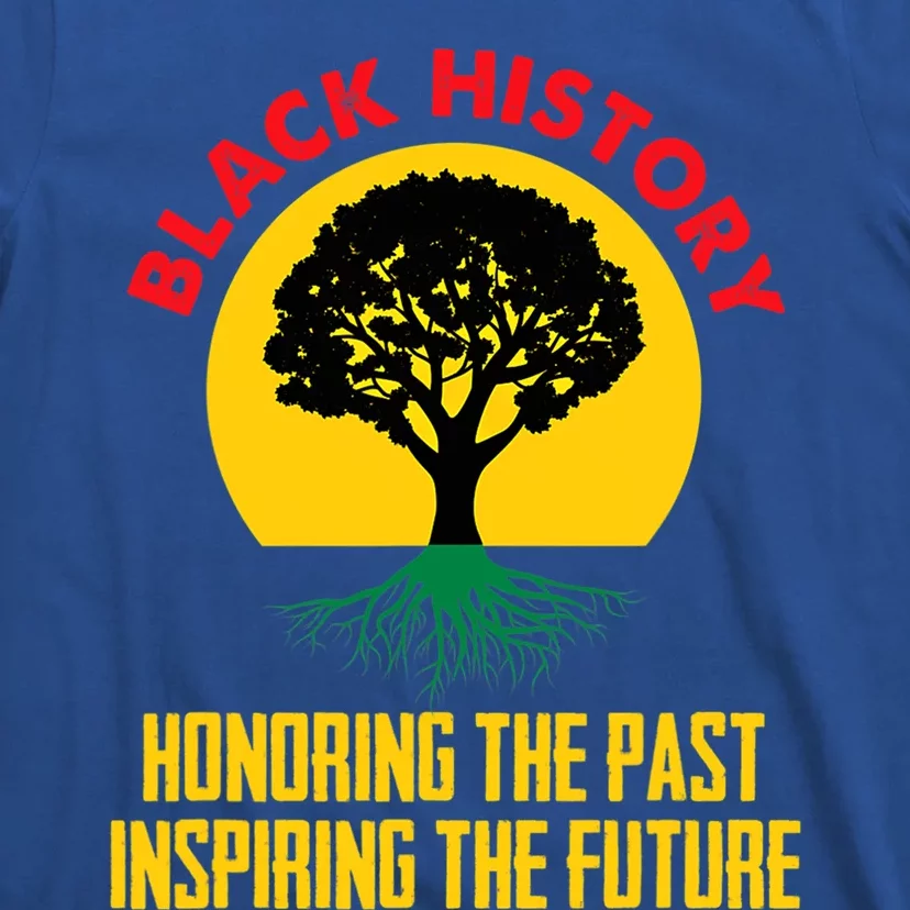 Honoring Past Inspiring Future Black History Month Gift T-Shirt