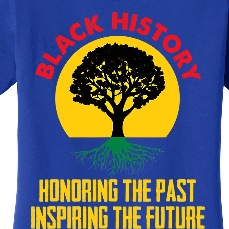 Honoring Past Inspiring Future Black History Month Gift Women's T-Shirt