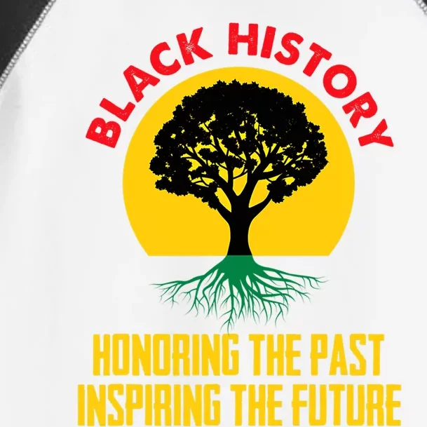 Honoring Past Inspiring Future Black History Month Gift Toddler Fine Jersey T-Shirt