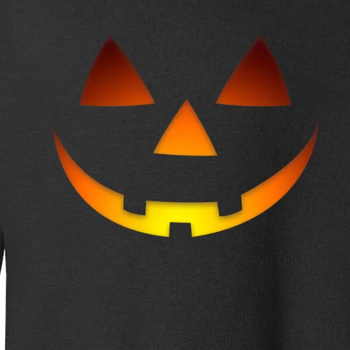 Happy Pumpkin Jack-O-Lantern Halloween Costume Hoodie Toddler Sweatshirt