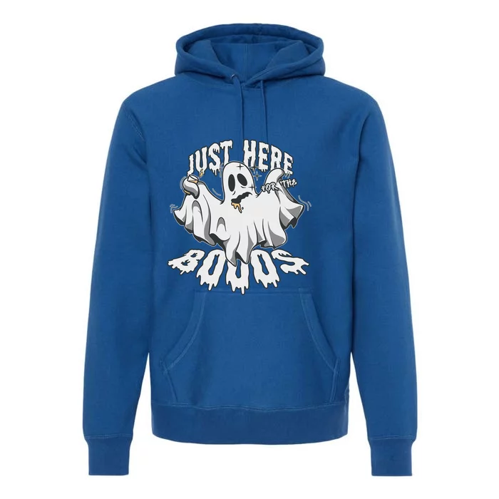 Halloween Party Just Here For The Boos Ing Spirits Gift Premium Hoodie