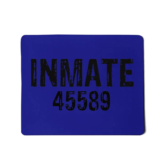 Halloween Prisoner Jail Inmate Costume Mousepad