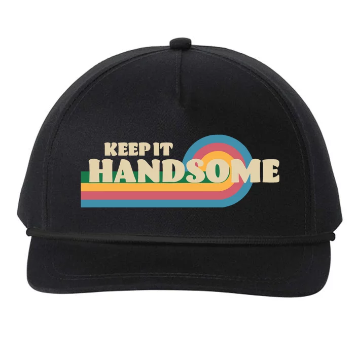 Handsome Podcast Keep It Handsome Snapback Five-Panel Rope Hat