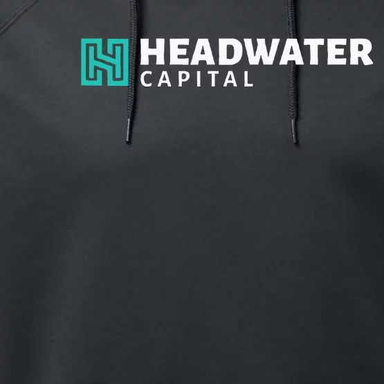 Headwater Properties Logo Wear Performance Fleece Hoodie