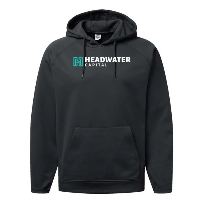 Headwater Properties Logo Wear Performance Fleece Hoodie