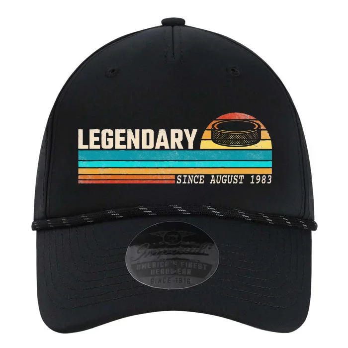 Hockey Player Legend Since August 1983 Birthday Performance The Dyno Cap