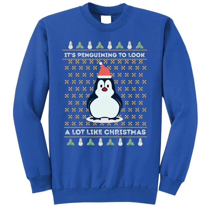 His Penguining Like Christmas Fun Penguin Christmas Gift Sweatshirt