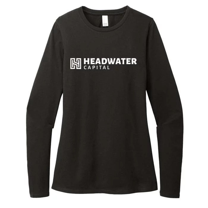 Headwater Properties Logo Wear Womens CVC Long Sleeve Shirt