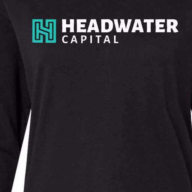 Headwater Properties Logo Wear Womens Cotton Relaxed Long Sleeve T-Shirt