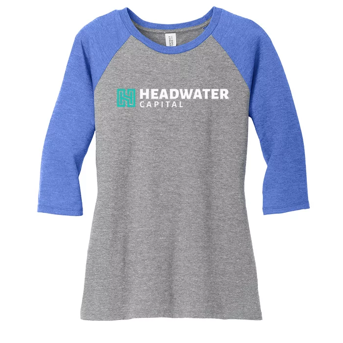 Headwater Properties Logo Wear Women's Tri-Blend 3/4-Sleeve Raglan Shirt