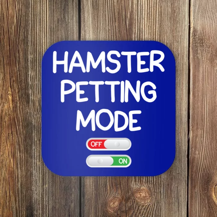 Hamster Petting Mode Cute Gift Coaster