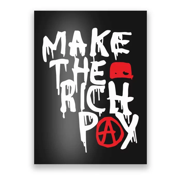 Hasan Piker Make The Rich Pay Poster