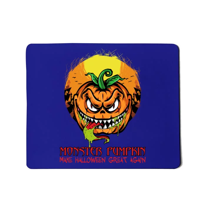 Horror Pumpkin Monster Make Halloween Great Again Boys Girls Gift Mousepad