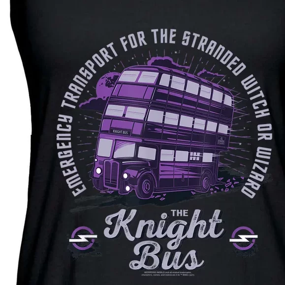 Magical Motors - The Knight Bus Ladies Essential Flowy Tank