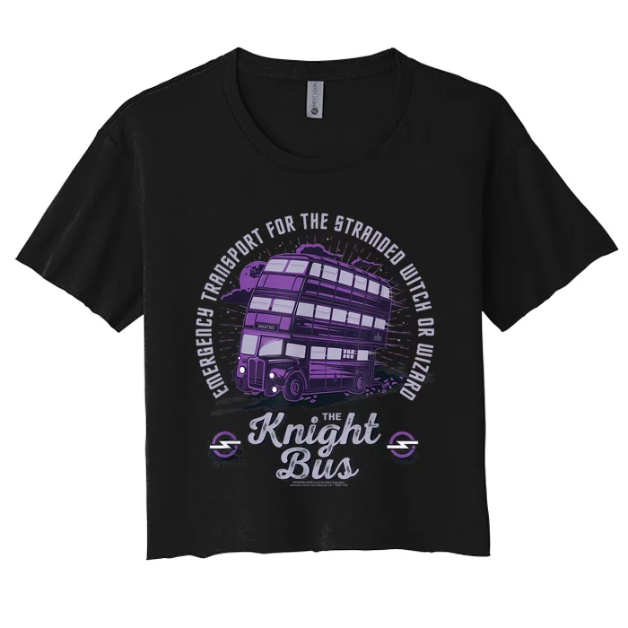 Magical Motors - The Knight Bus Women's Crop Top Tee