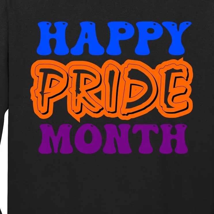 Happy Pride Month Celebration Long Sleeve Shirt