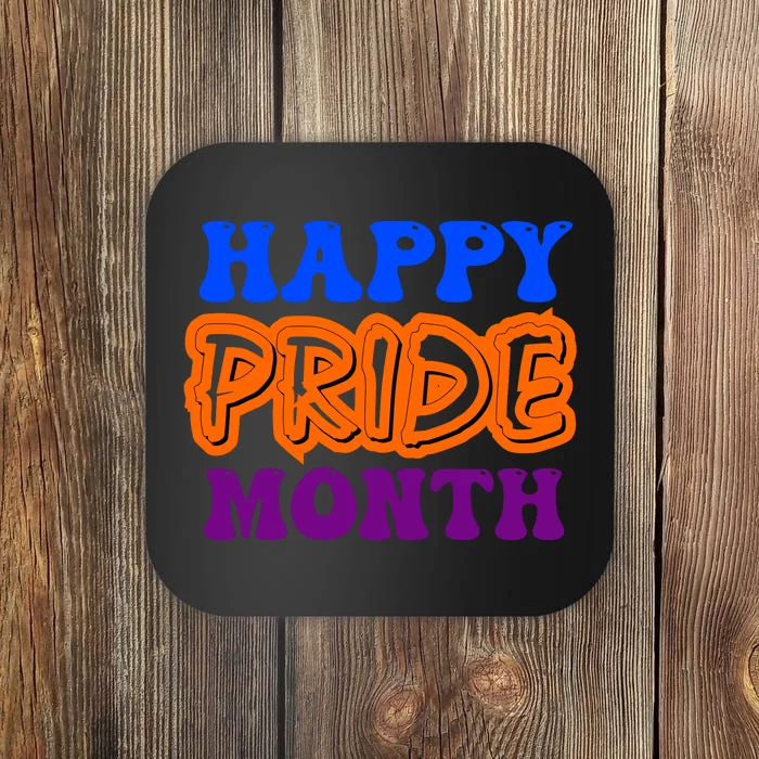 Happy Pride Month Celebration Coaster