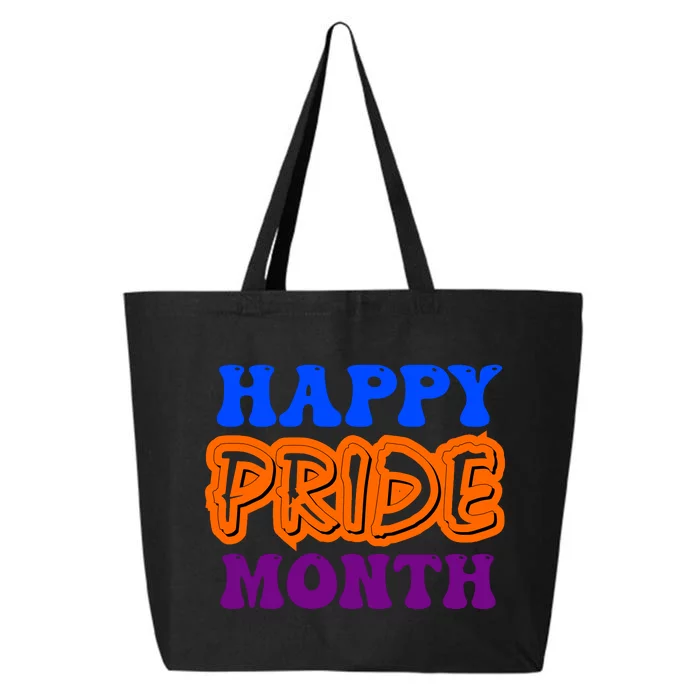 Happy Pride Month Celebration 25L Jumbo Tote