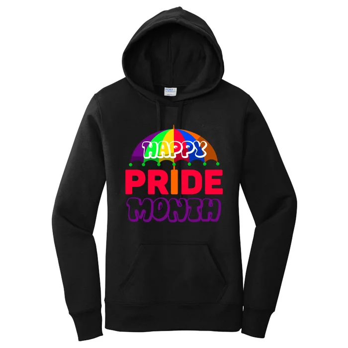 Happy Pride Month Celebration Women's Pullover Hoodie