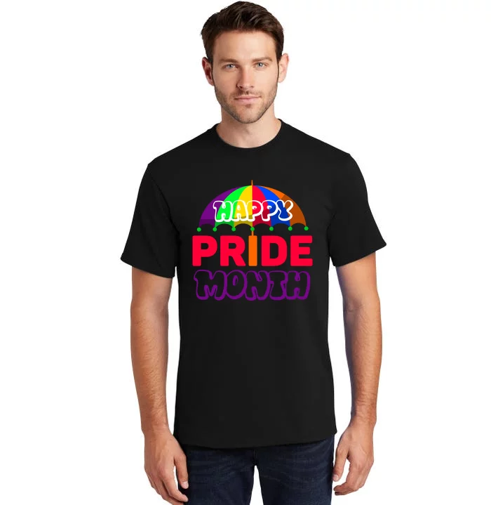 Happy Pride Month Celebration Graphic Tall T-Shirt