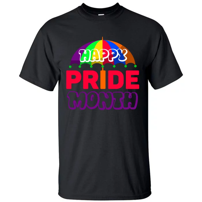 Happy Pride Month Celebration Graphic Tall T-Shirt