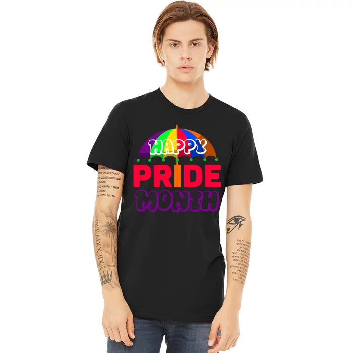 Happy Pride Month Celebration Graphic Premium T-Shirt