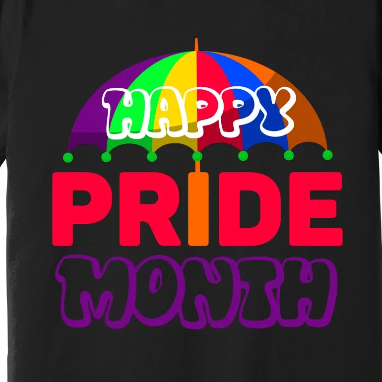 Happy Pride Month Celebration Graphic Premium T-Shirt