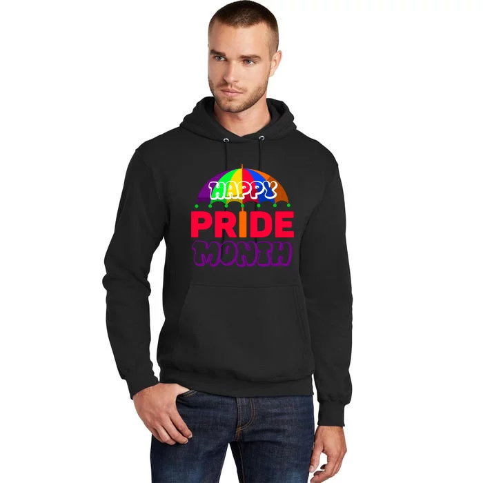 Happy Pride Month Celebration Graphic Tall Hoodie