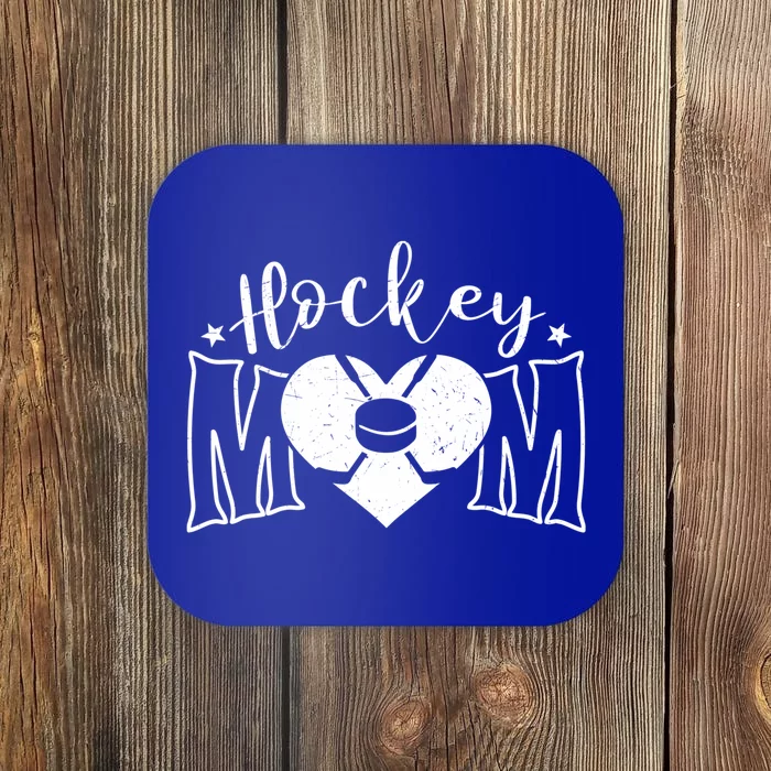 Hockey Players Mom Happy Mothers Day Cute Mama Graphic Gift Coaster