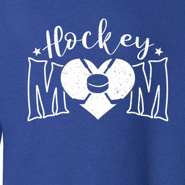 Hockey Players Mom Happy Mothers Day Cute Mama Graphic Gift Toddler Sweatshirt