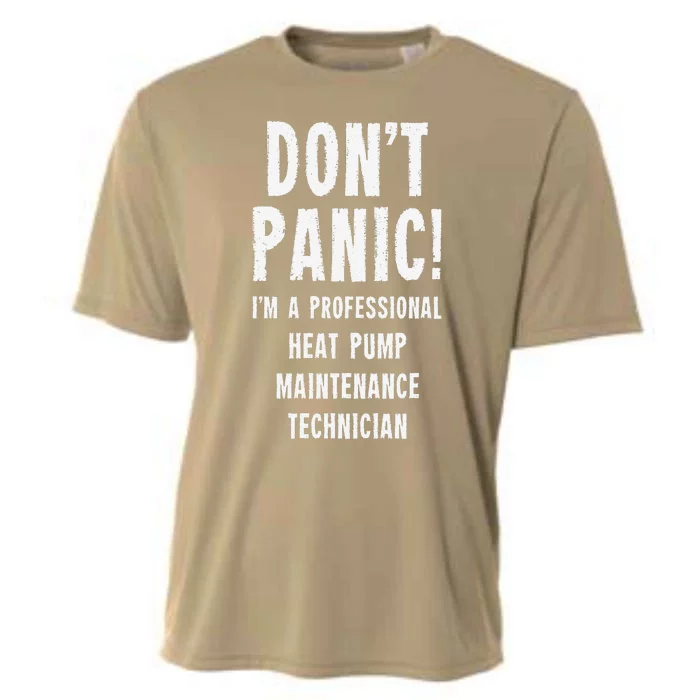 Heat Pump Maintenance Technician Cooling Performance Crew T-Shirt