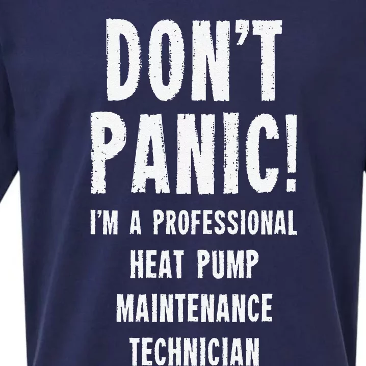 Heat Pump Maintenance Technician Sueded Cloud Jersey T-Shirt