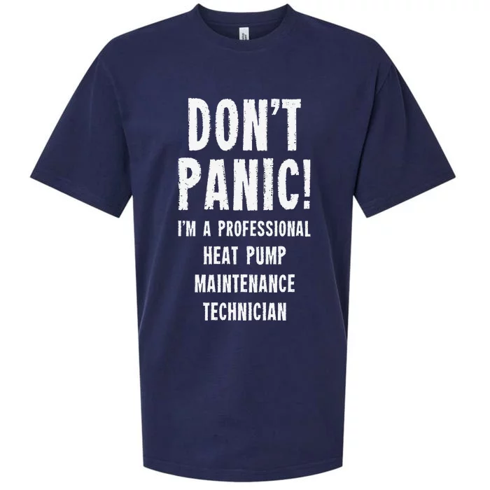 Heat Pump Maintenance Technician Sueded Cloud Jersey T-Shirt