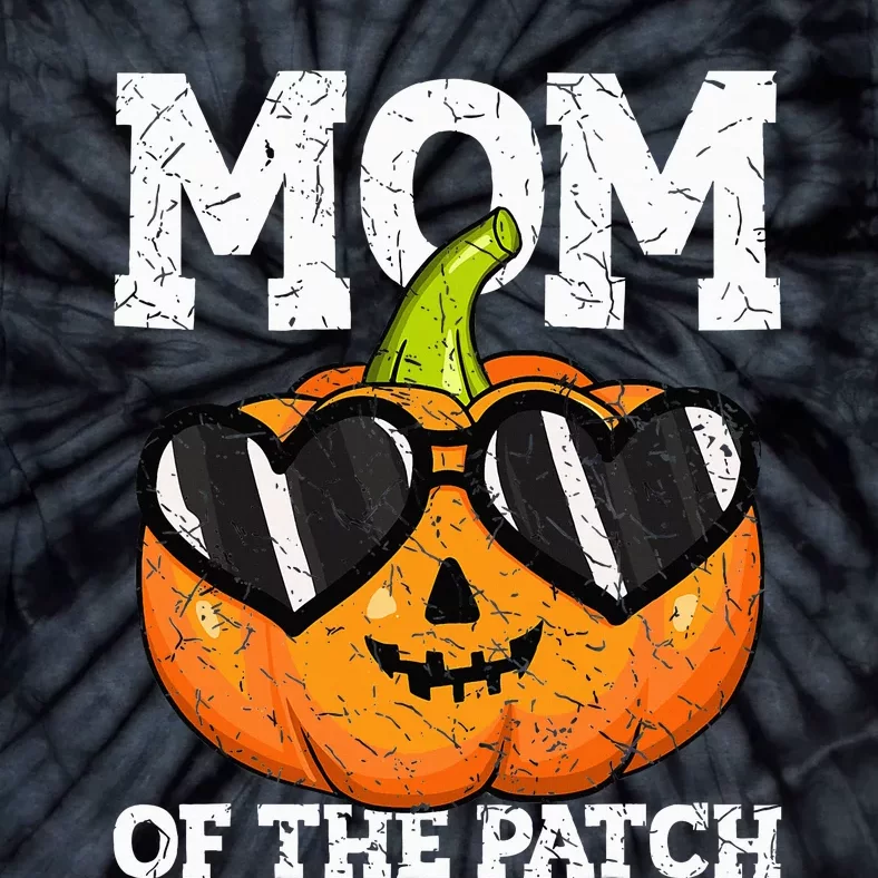 Halloween Pumpkin Mama The Patch's Proud Mother Tie-Dye T-Shirt