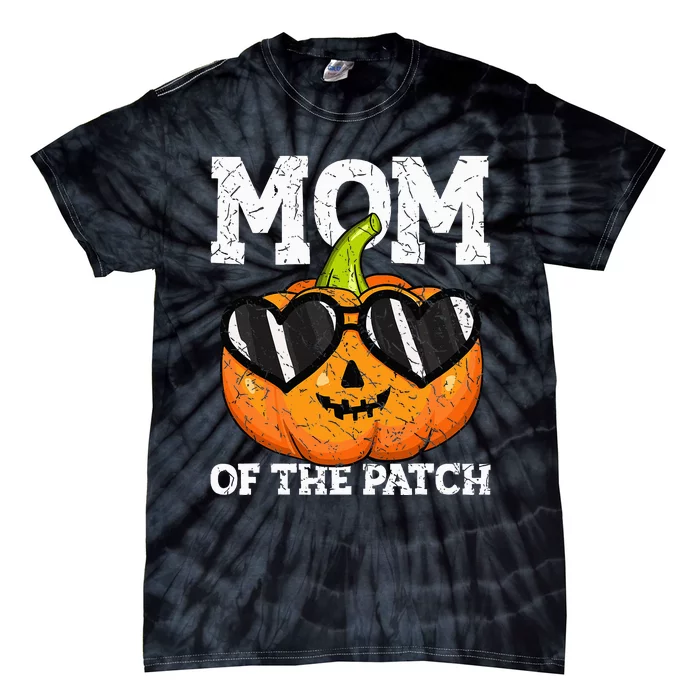 Halloween Pumpkin Mama The Patch's Proud Mother Tie-Dye T-Shirt