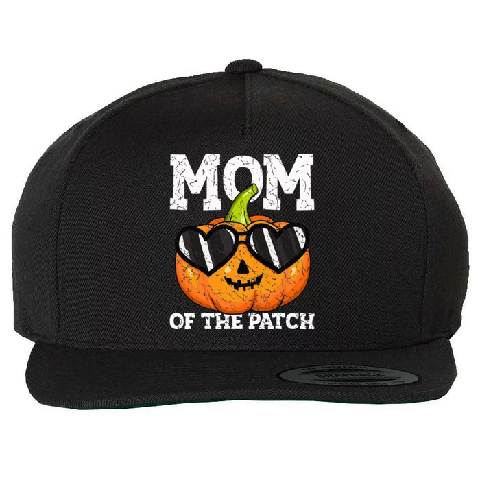 Halloween Pumpkin Mama The Patch's Proud Mother Wool Snapback Cap